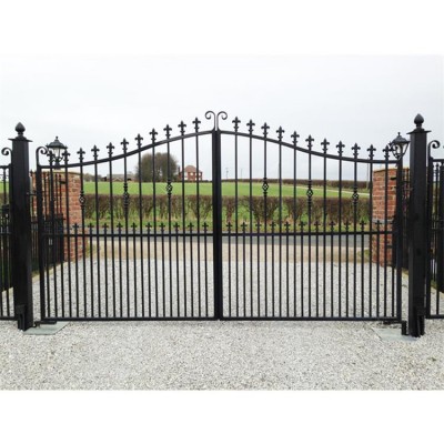 modern iron driveway gate  house wrought iron main gate designs